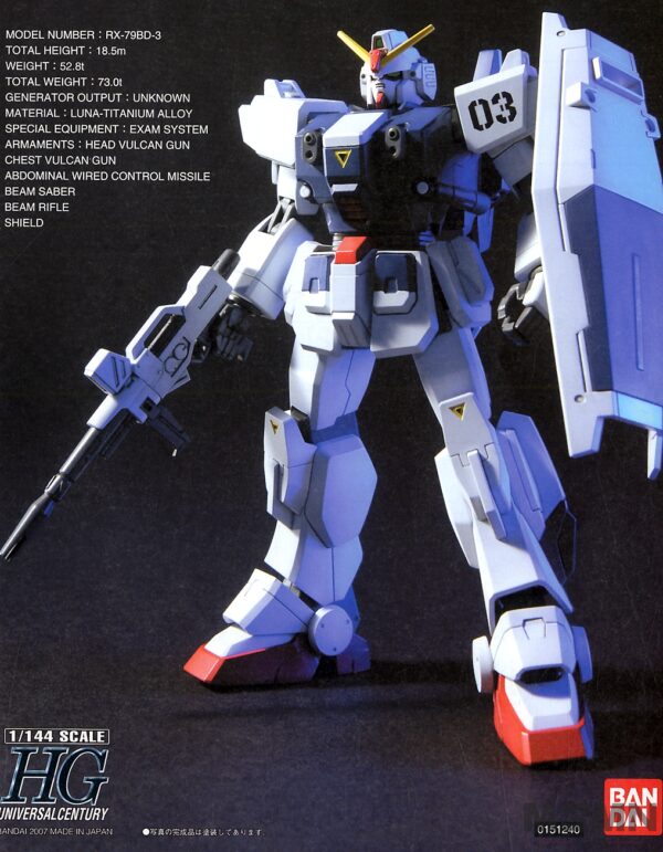 HG Blue Destiny Unit 3 | Masamune Gunpla Studio