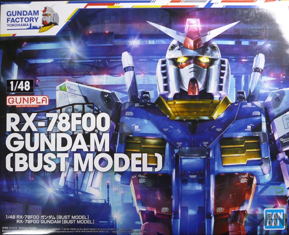 1/48 RX-78F00 Gundam Bust Ver. Yokohama | Masamune Gunpla Studio