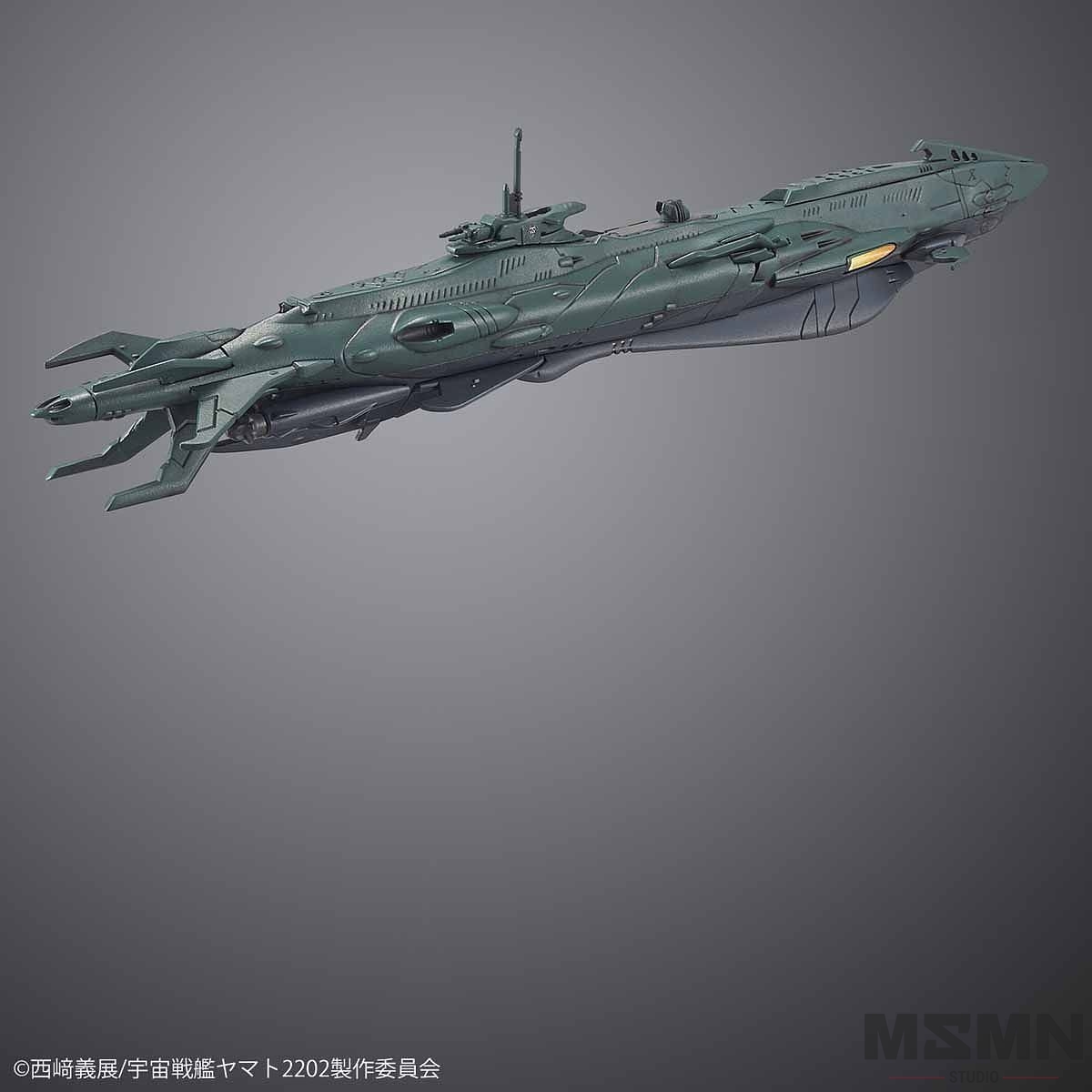 Star Blazers 1/1000 Dimensional Submarine Set Masamune Gunpla Studio